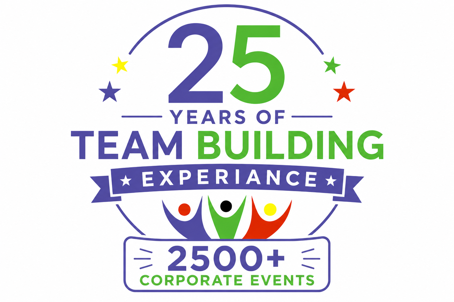 25 years of team building experience